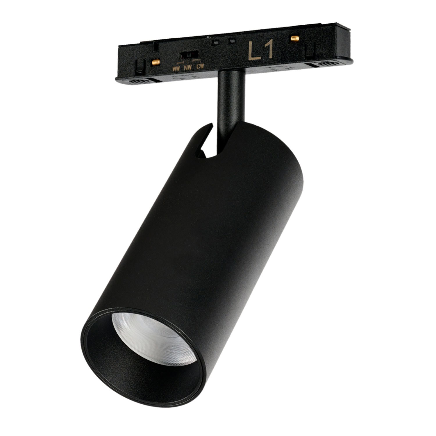 Lampa do szyn magnetycznych ALFA NIKO 2LINE 20W CCT SWITCH DIM BK AZ6251 - AZzardo