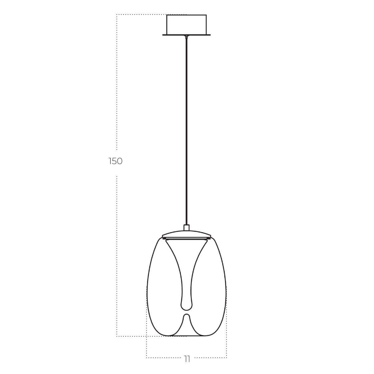 Lampa wisząca PAMELA 11 AZ6267 - AZzardo - obrazek 3