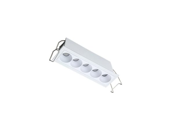 Lampa do wbudowania biała TETRIS 5 GIPS 10W CCT DIMM WH AZ6275 - AZzardo