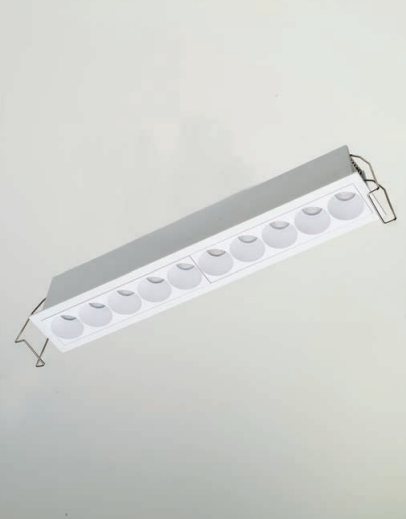 Lampa do wbudowania TETRIS 10 GIPS 20W CCT DIMM WH AZ6277 - AZzardo