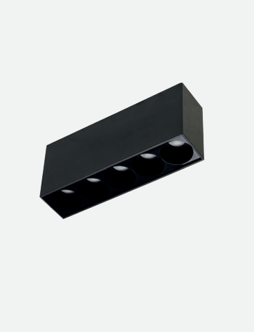 Lampa natynkowa TETRIS 5 10W CCT DIMM BK AZ6280 - AZzardo