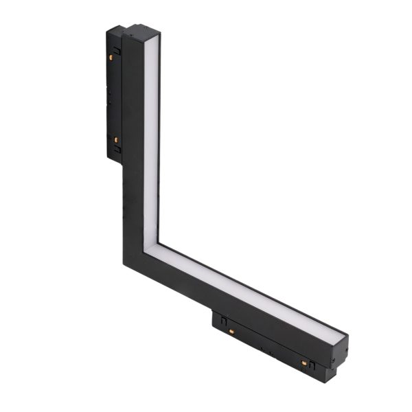 Lampa do szyn magnetycznych ALFA SAGA 24W DALI CORNER B CCT DIMM BK AZ6289 - AZzardo