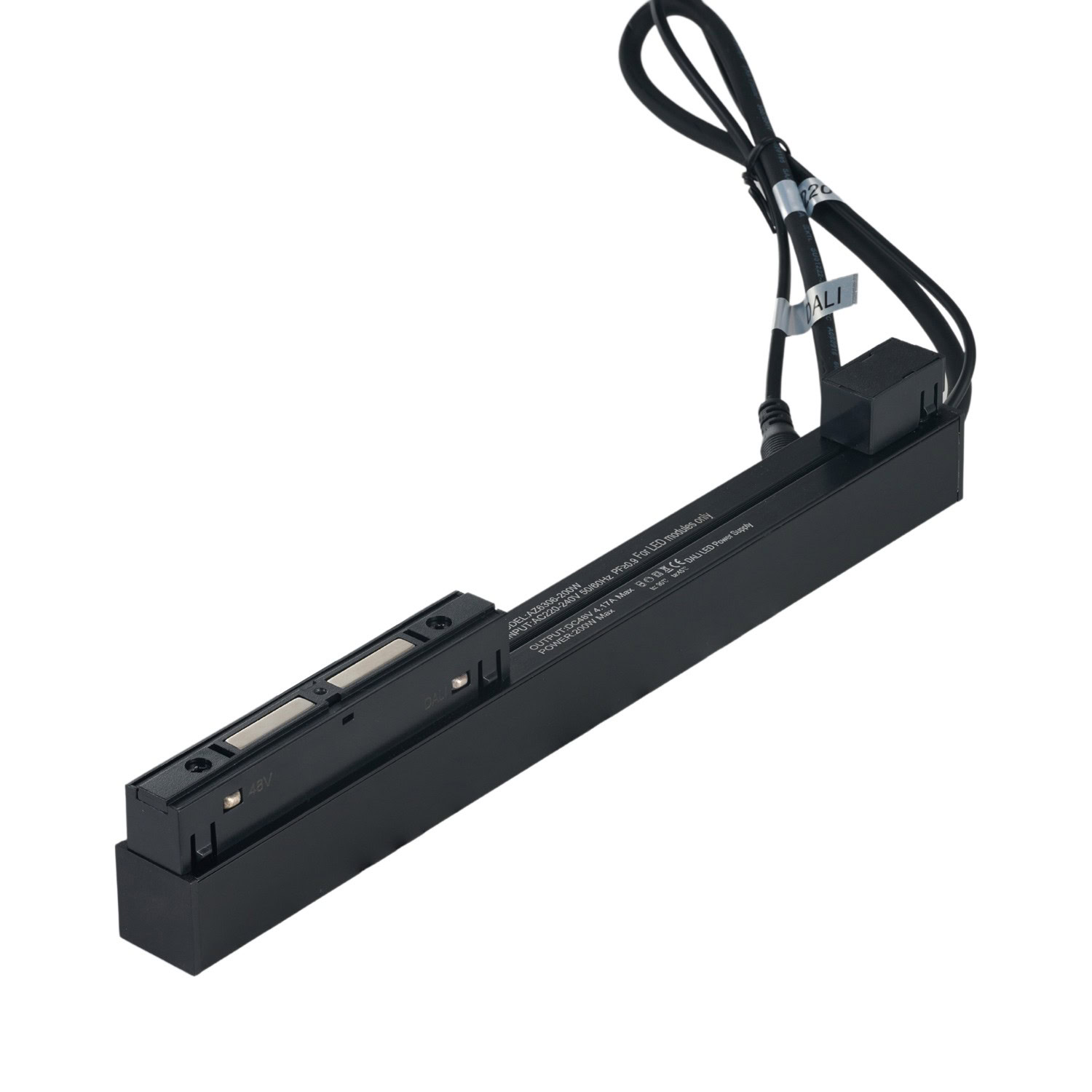Zasilacz ALFA TRACK MAGNETIC DALI DRIVER 200W INSIDE BK AZ6306 - AZzardo