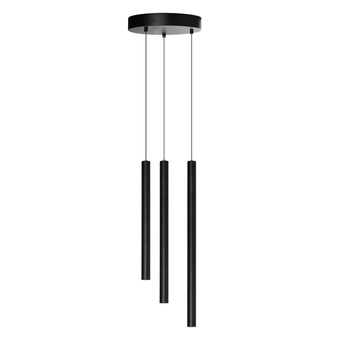 Lampa wisząca VERNO 3 czarna 3000K AZ6312 - AZzardo