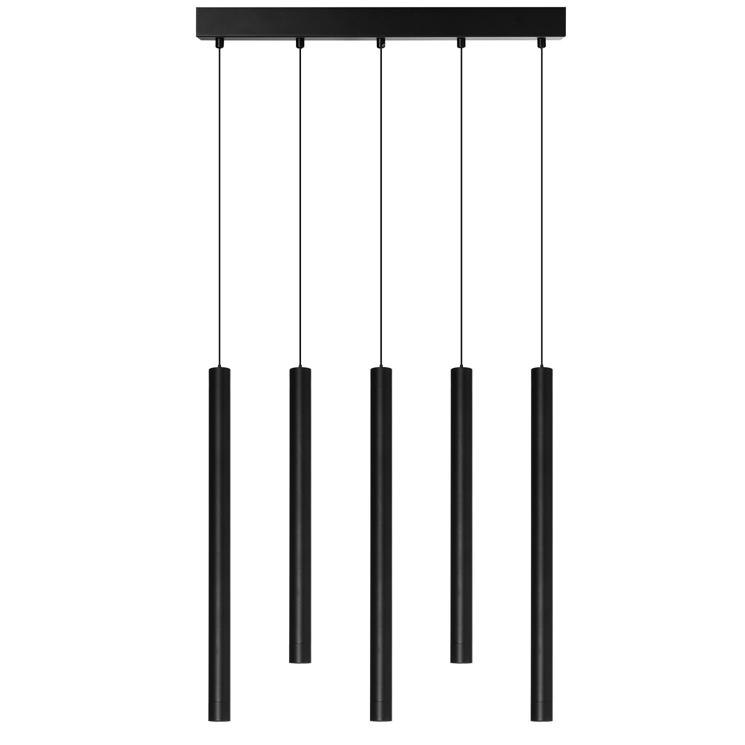 Lampa wisząca VERNO 5 3000K BK AZ6314 - AZzardo