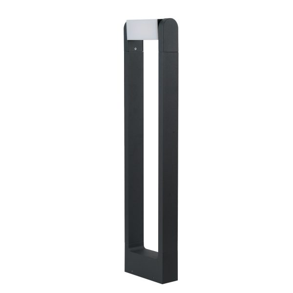 Słupek ogrodowy IP65 ciemny szary FRAME 70 AZ6318 - AZzardo