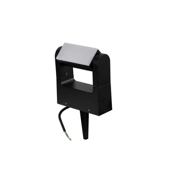 Reflektor ogrodowy FRAME SPIKE czarny regulowany IP65 na klinie AZ6319 - AZzardo