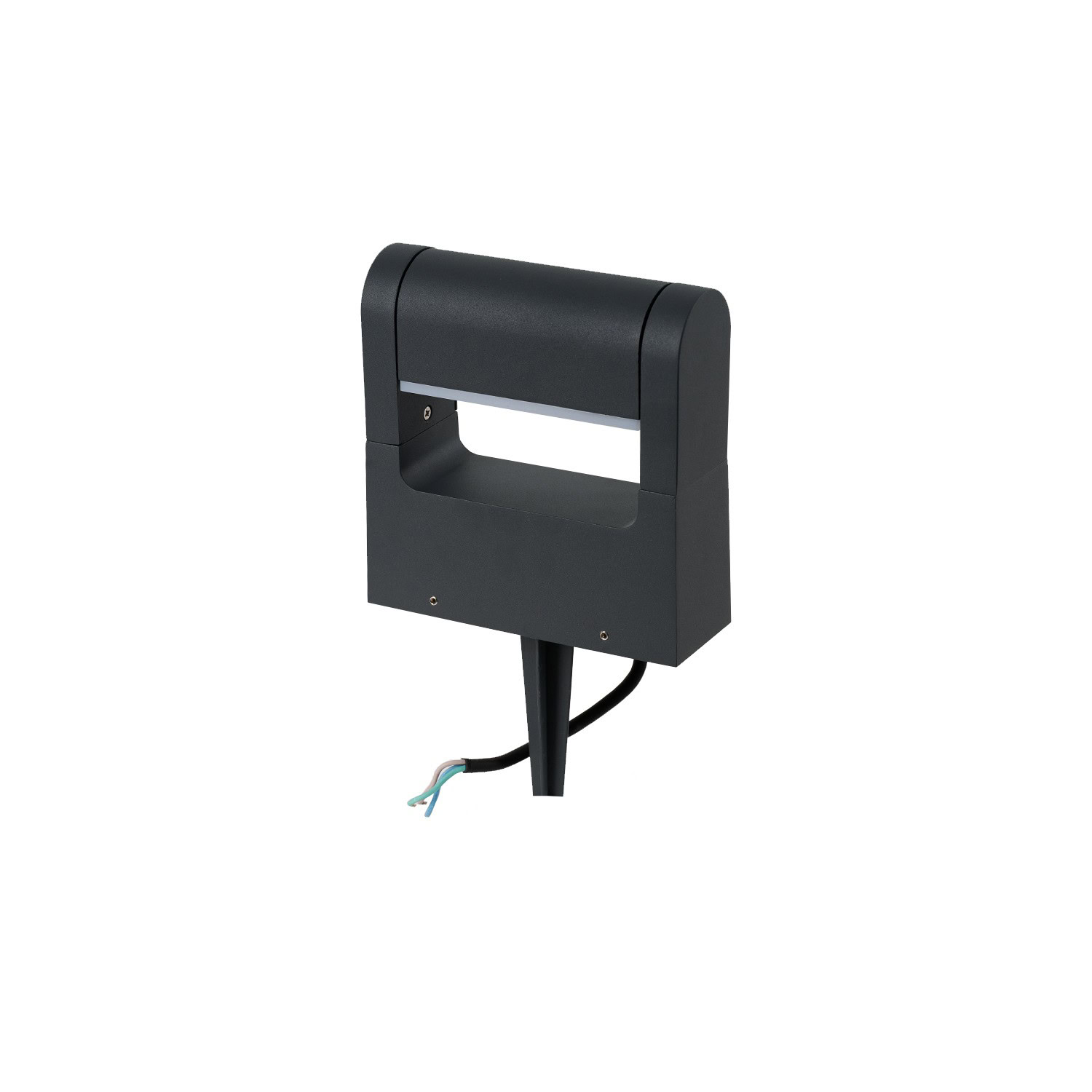 Reflektor ogrodowy FRAME SPIKE czarny regulowany IP65 na klinie AZ6319 - AZzardo - obrazek 4