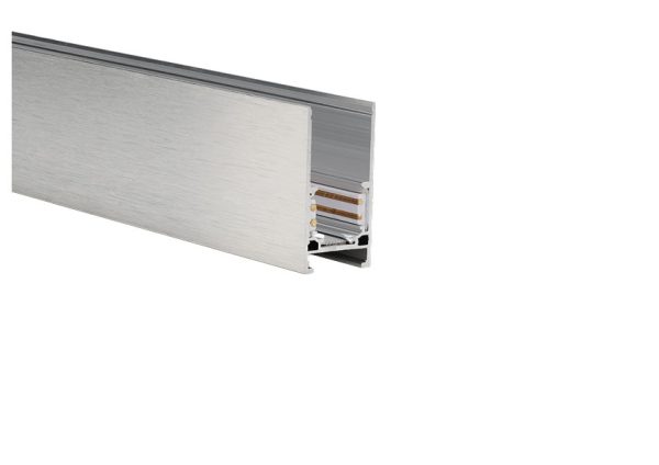 Szyna magnetyczna ALFA MAGNETIC52 3m + 2x END CAP ANODISED SILVER AZ6362 - AZzardo