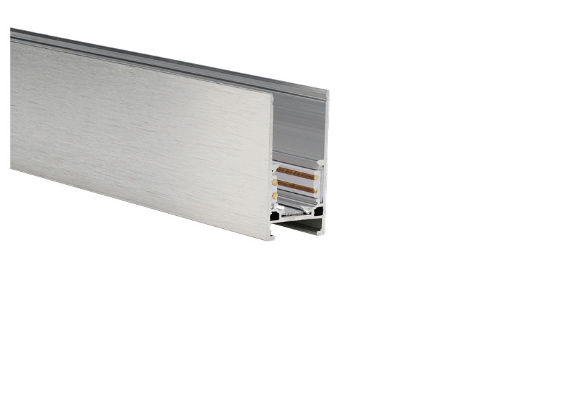 Szyna magnetyczna ALFA MAGNETIC52 3m + 2x END CAP ANODISED SILVER AZ6362 - AZzardo