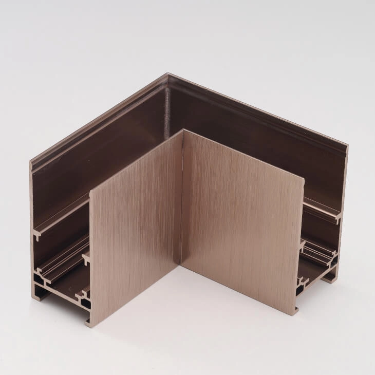Łącznik do szyn magnetycznych ALFA MAGNETIC52 CORNER90 A ANODISED CHOCOLATE AZ6363 - AZzardo