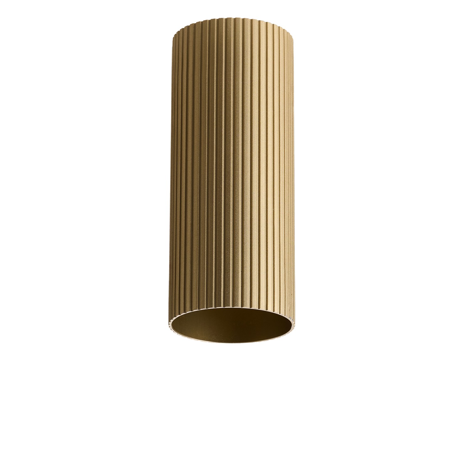 Klosz LUCAS RIBBED TUBE 20 ANODISED GOLD AZ6401 - AZzardo