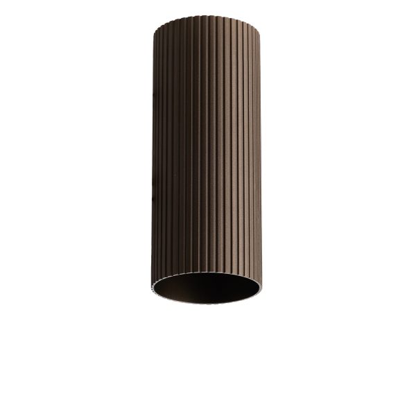 Klosz LUCAS RIBBED TUBE 20 BRONZE AZ6402 - AZzardo