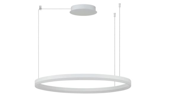 Lampa wisząca HALO 80 CCT DIMM WH + REMOTE CONTROL AZ6474 - AZzardo