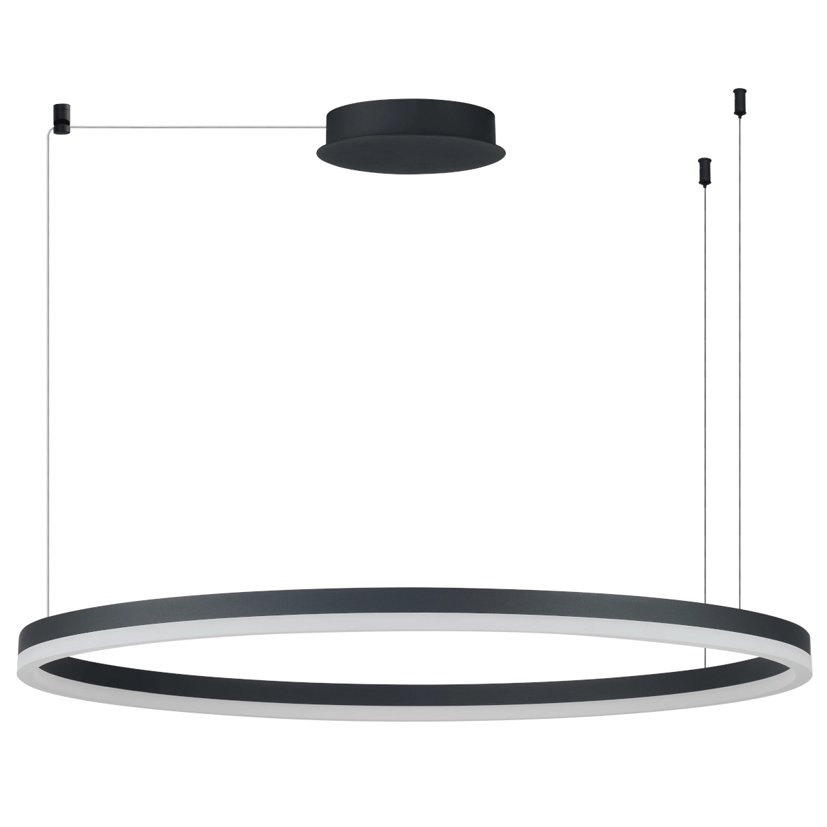 Lampa wisząca HALO 100 CCT DIMM BK + REMOTE CONTROL AZ6475 - AZzardo