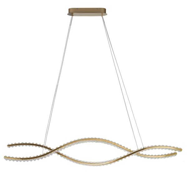Lampa wisząca SPARK WAVES 120 CCT DIMM złoty AZ6563 - AZzardo
