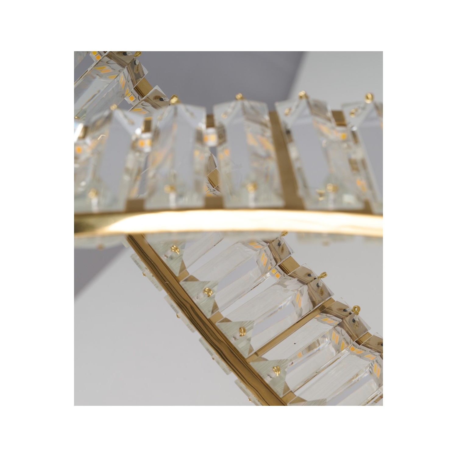 Lampa wisząca SPARK WAVES 120 CCT DIMM złoty AZ6563 - AZzardo - obrazek 4