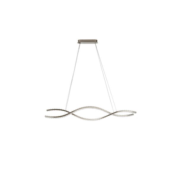 Lampa wisząca SPARK WAVES 150 CCT DIMM chrom AZ6564 - AZzardo