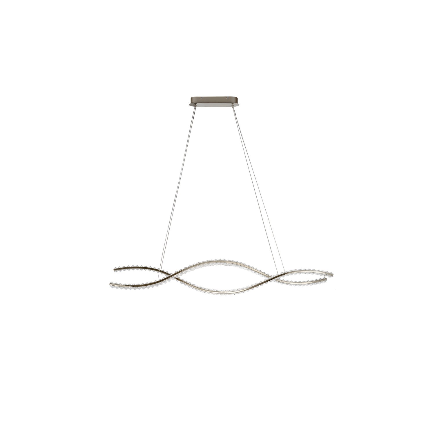 Lampa wisząca SPARK WAVES 150 CCT DIMM chrom AZ6564 - AZzardo