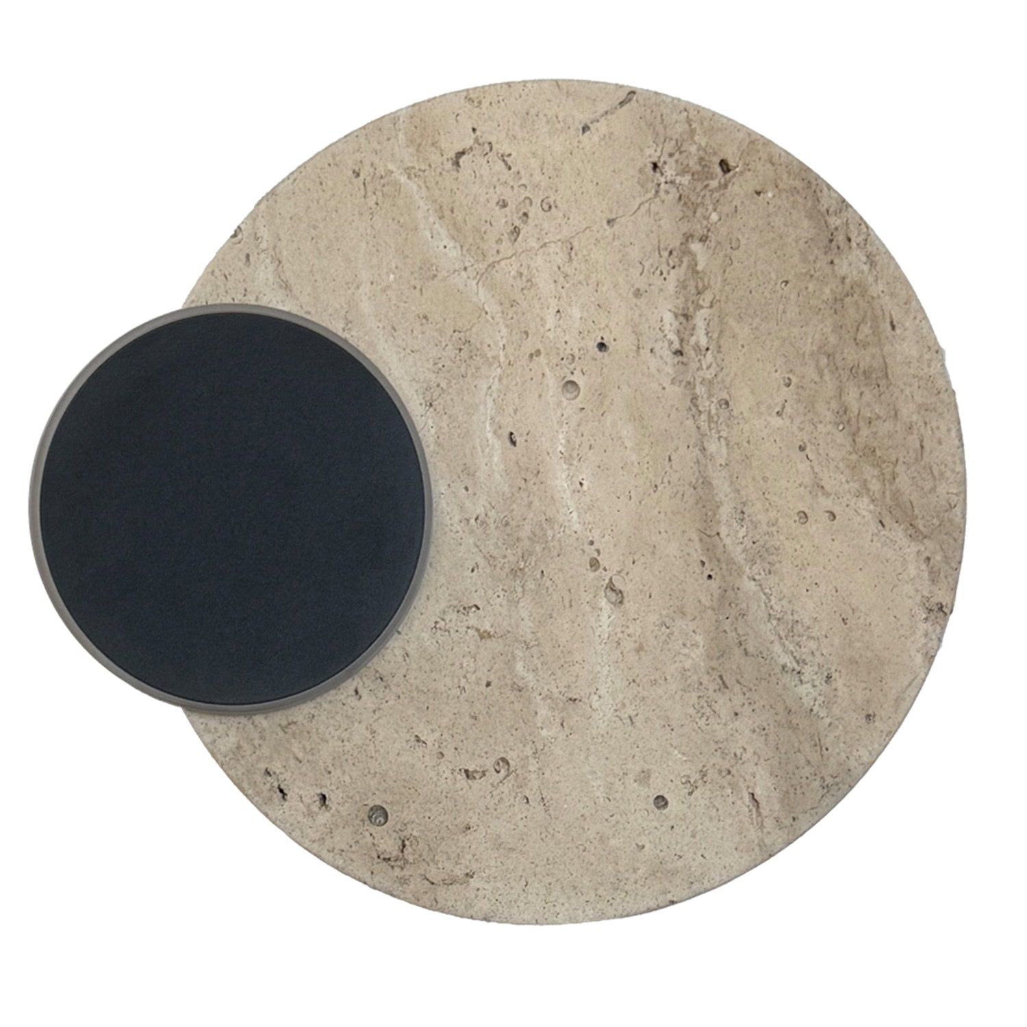 Kinkiet w kolorach trawertyn + czarny designerski ECLIPSE 14W 3000K AZ6668 - AZzardo