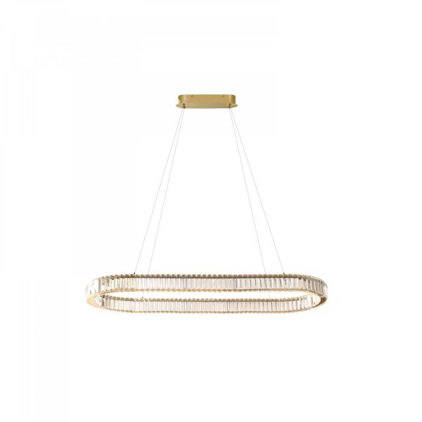 Lampa wisząca SPARK OVAL 120 CCT DIMM GO + REMOTE CONTROL AZ6711 - AZzardo