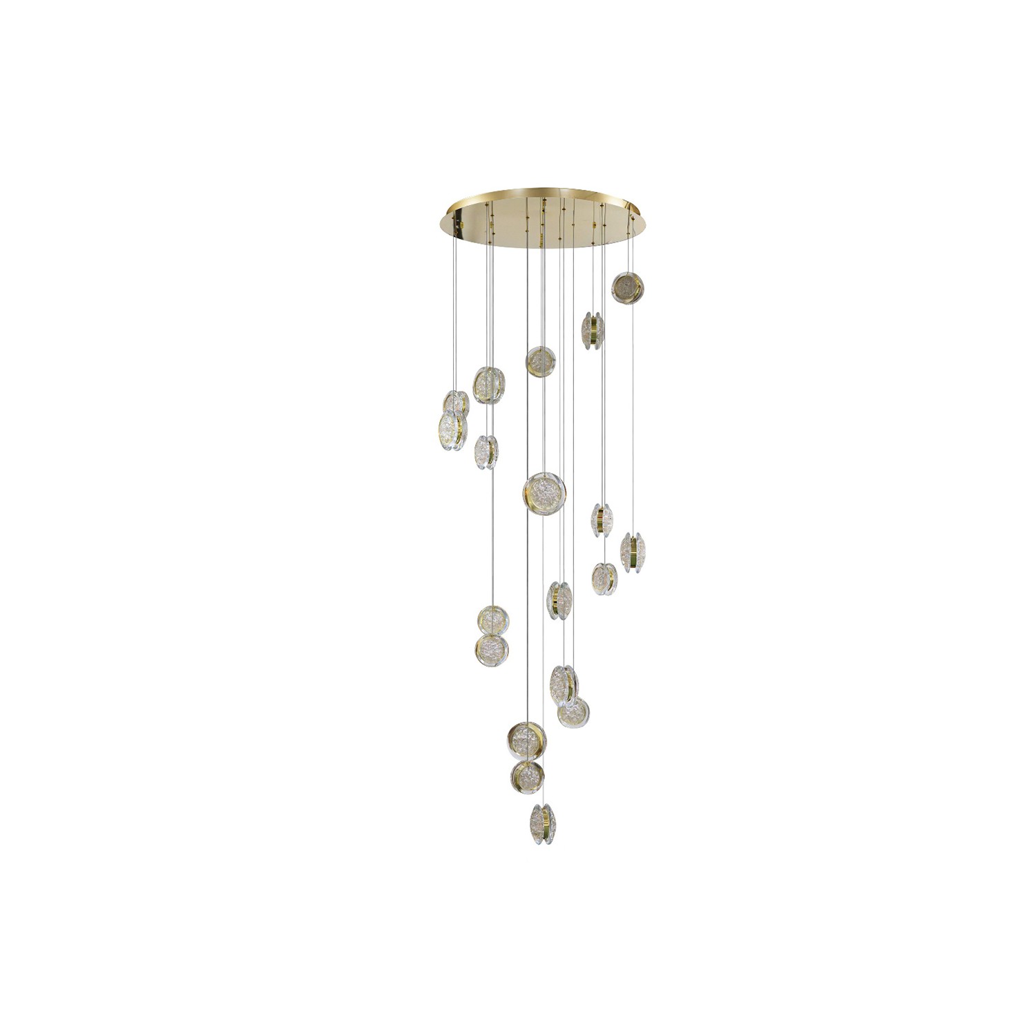 Lampa wisząca EUFORIA ROUND 19 3-STEP DIMM GO AZ6740 - AZzardo