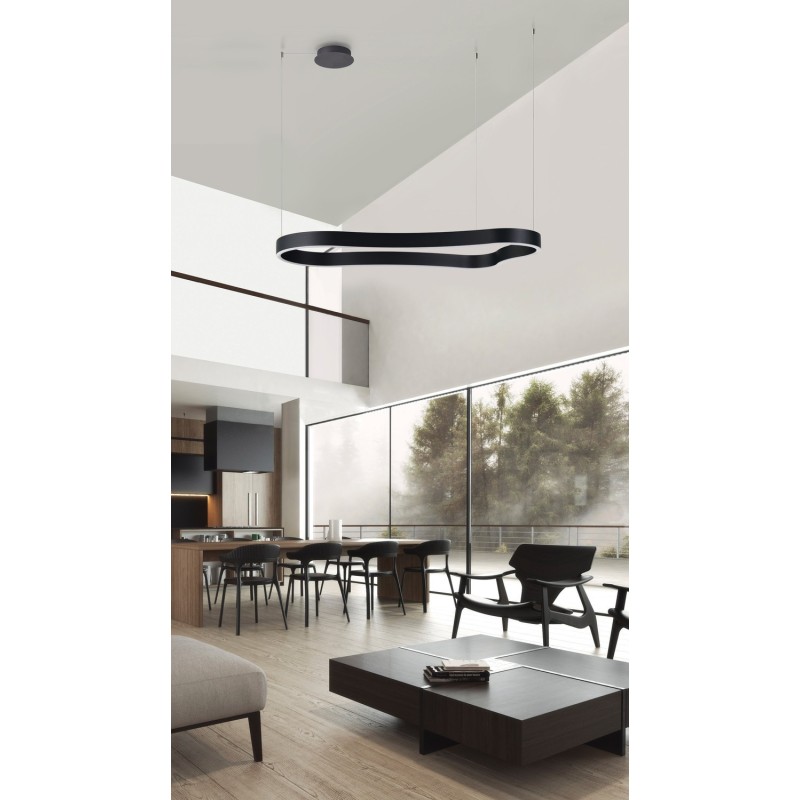 Lampa wisząca MIRABELLA 90 3000K DIMM BK AZ6744 - AZzardo - obrazek 2