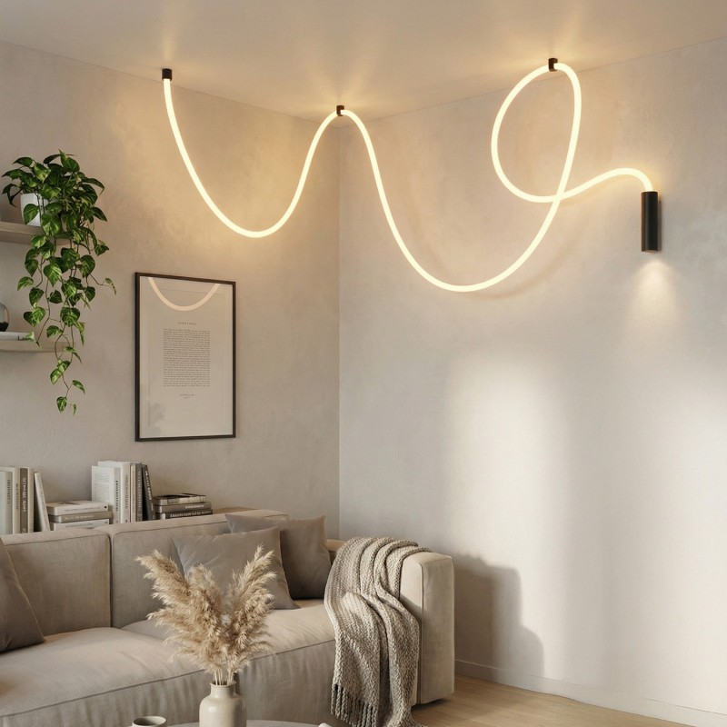 Lampa wisząca IVY 5m 3-STEP DIMM BK AZ6750 - AZzardo