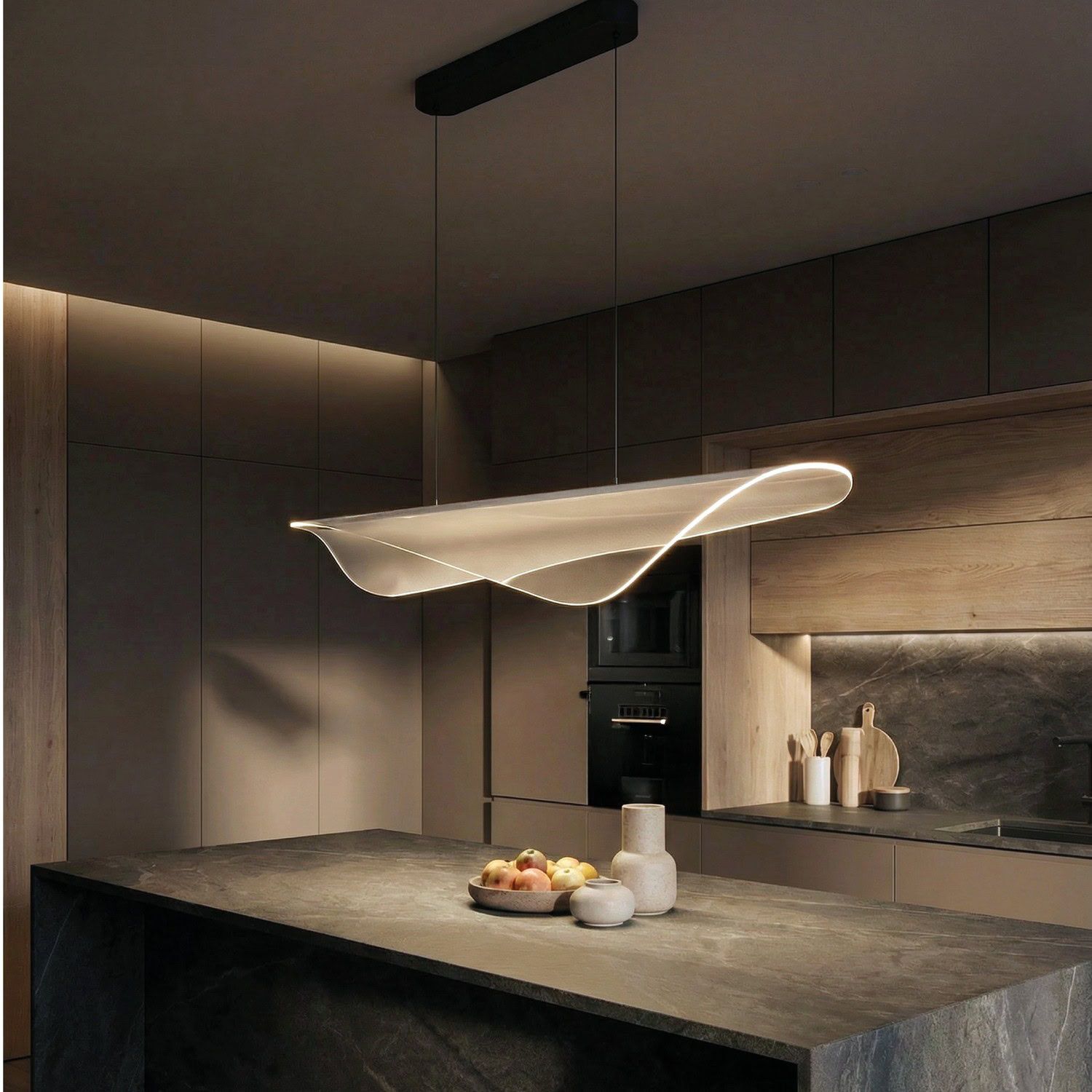 Lampa wisząca MANTA 120 3000K BK AZ6794 - AZzardo