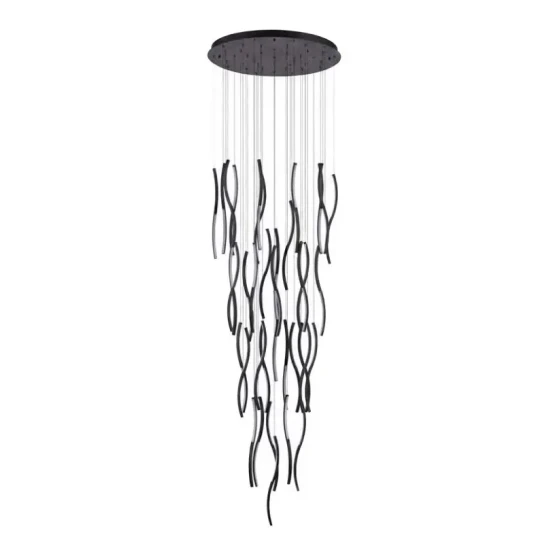 Lampa wisząca FLOW 41 3-STEP DIMM 3000K BK AZ6819 - AZzardo