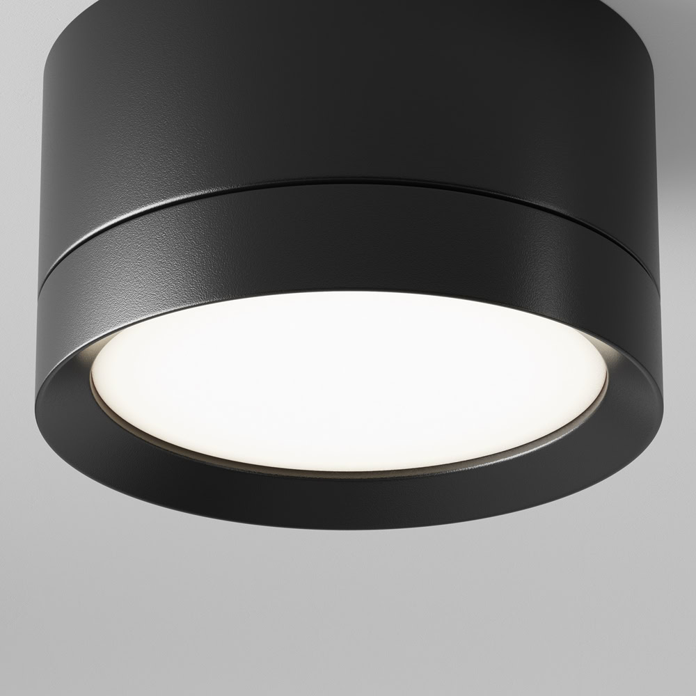 Lampa sufitowa FLUME IP44 3000K BK AZ6858 - AZzardo - obrazek 4