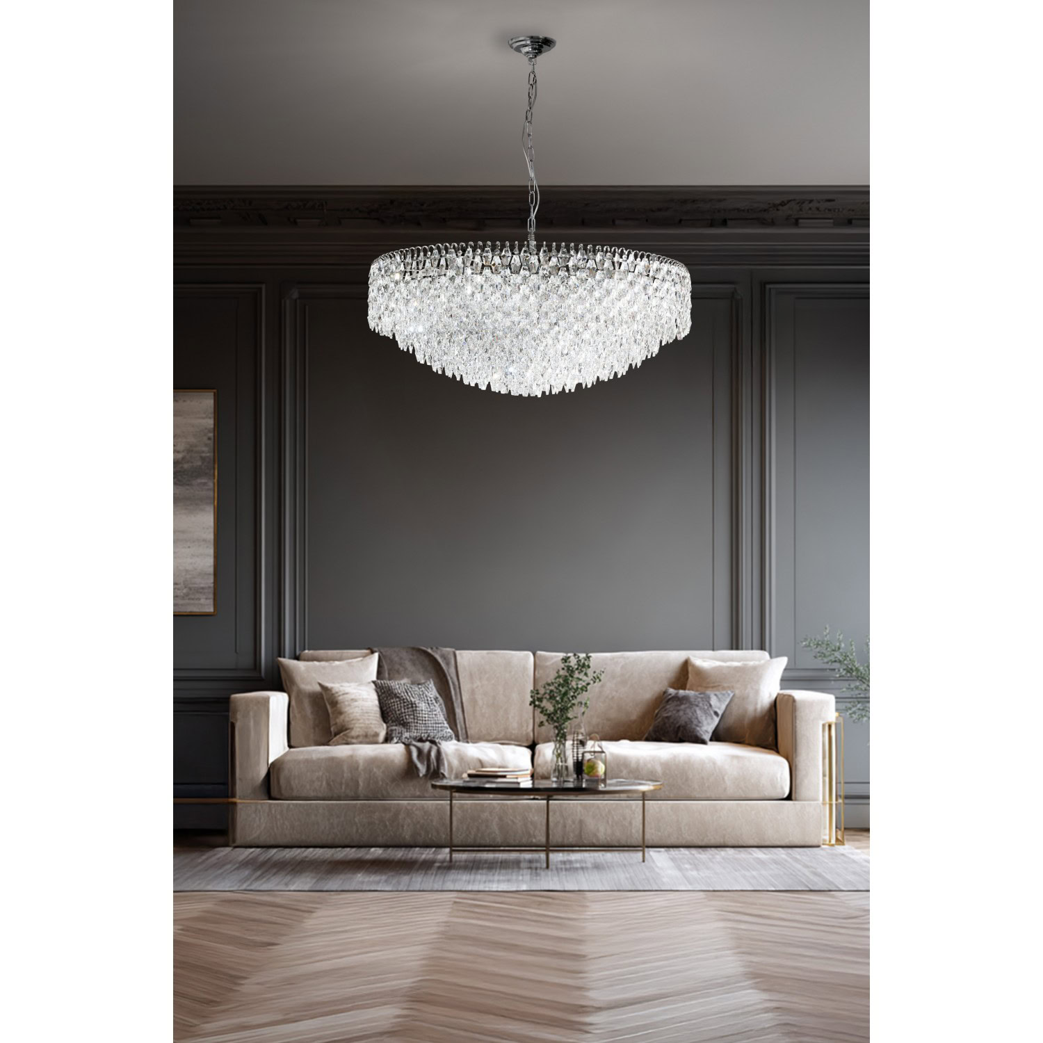 Lampa wisząca BURANO 100 CH AZ6907 - AZzardo - obrazek 2