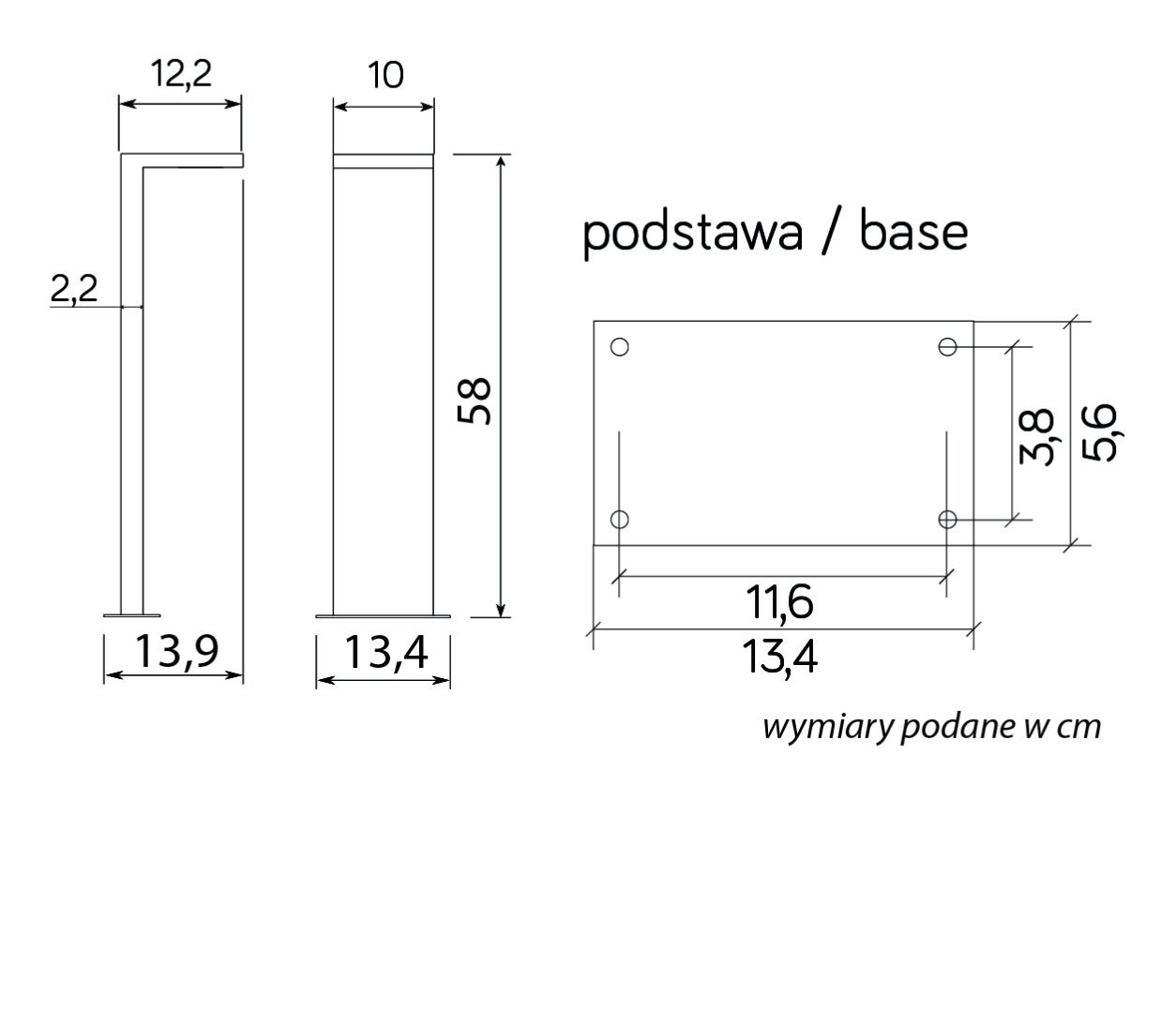 Lampa stojąca zewnętrzna KARO KR-580 – SU-MA - obrazek 5