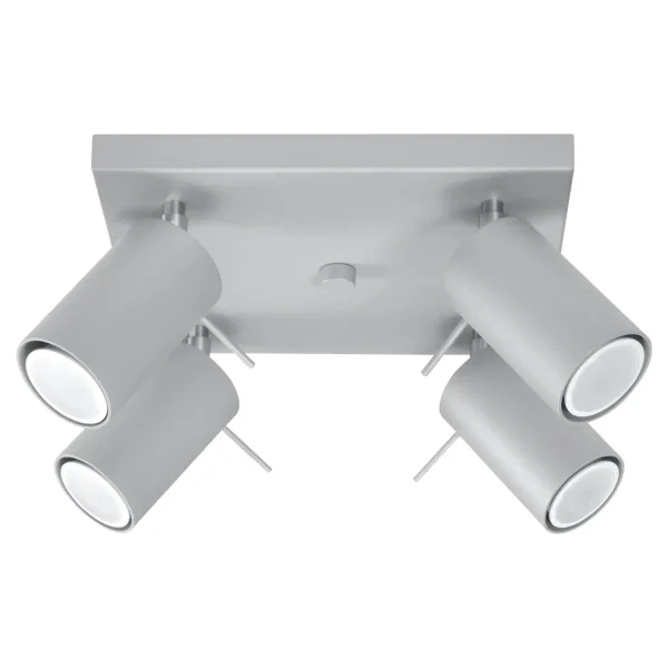 Plafon RING 4 szary SL.0452 - Sollux