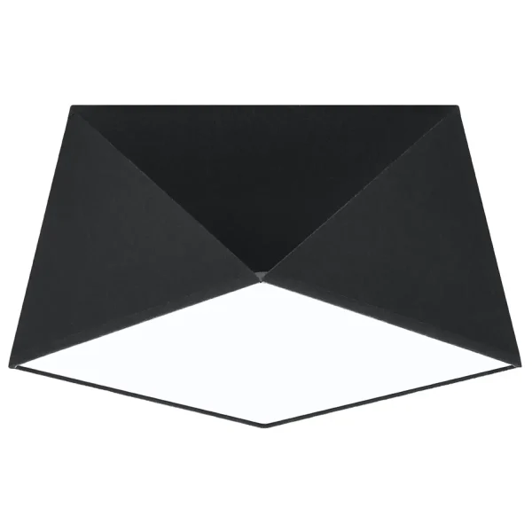 Plafon HEXA 25 czarny SL.0687 - Sollux