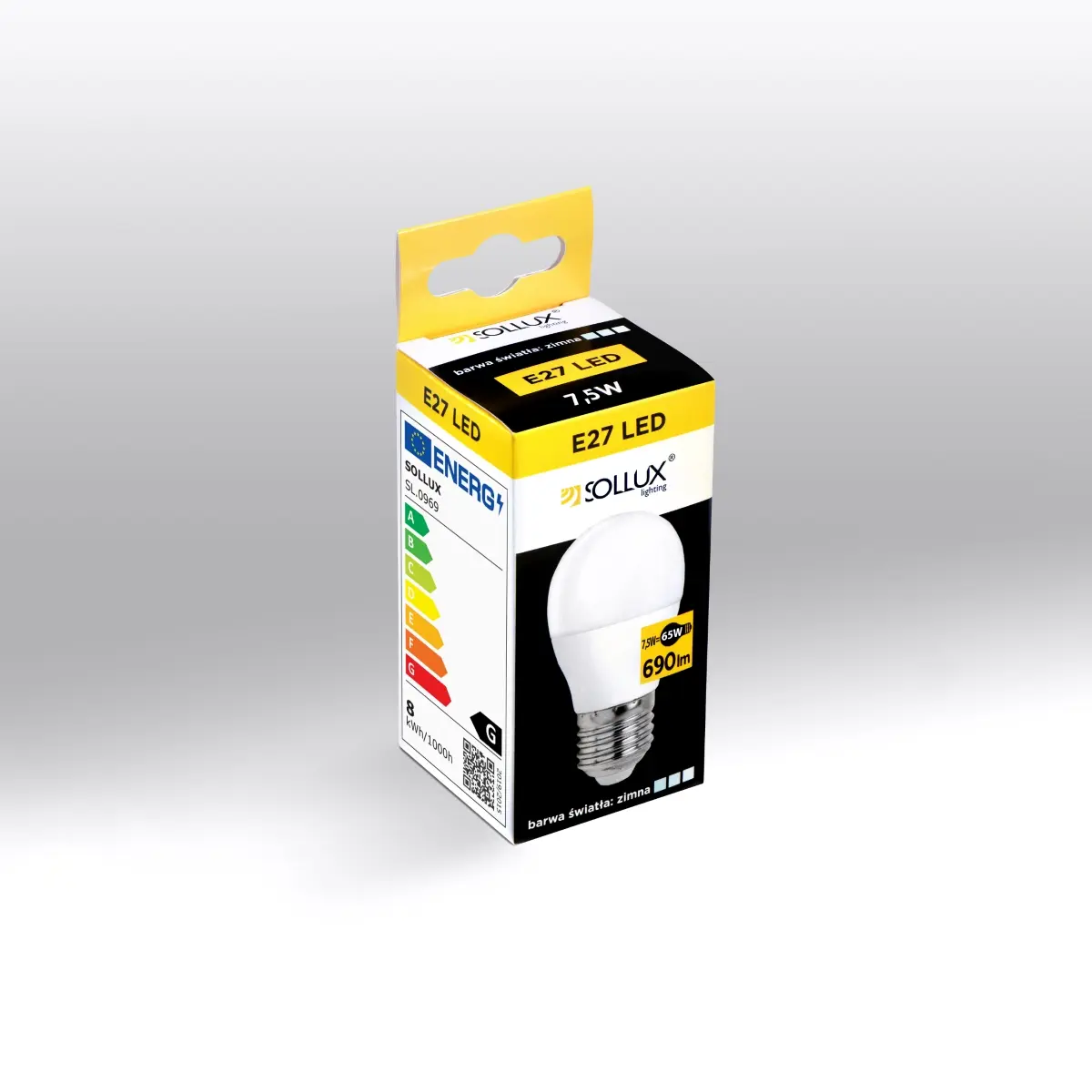 Żarówka LED E27 4000K 7,5W 690lm SL.0969 - Sollux - obrazek 4