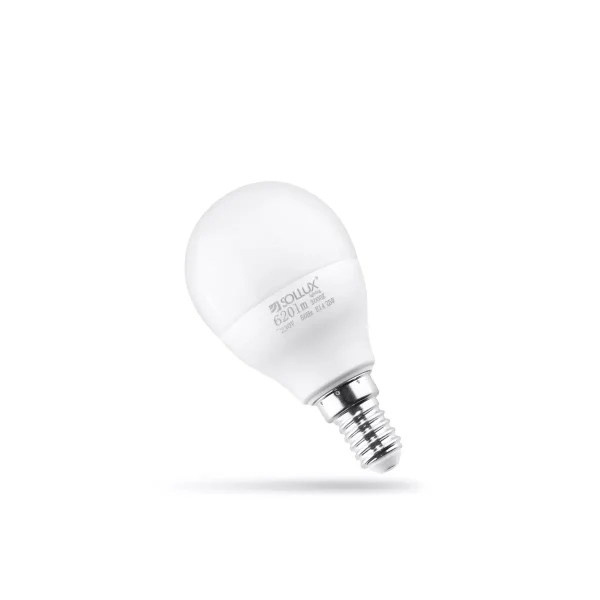 Żarówka LED E14 3000K 7,5W 620lm SL.0970 - Sollux
