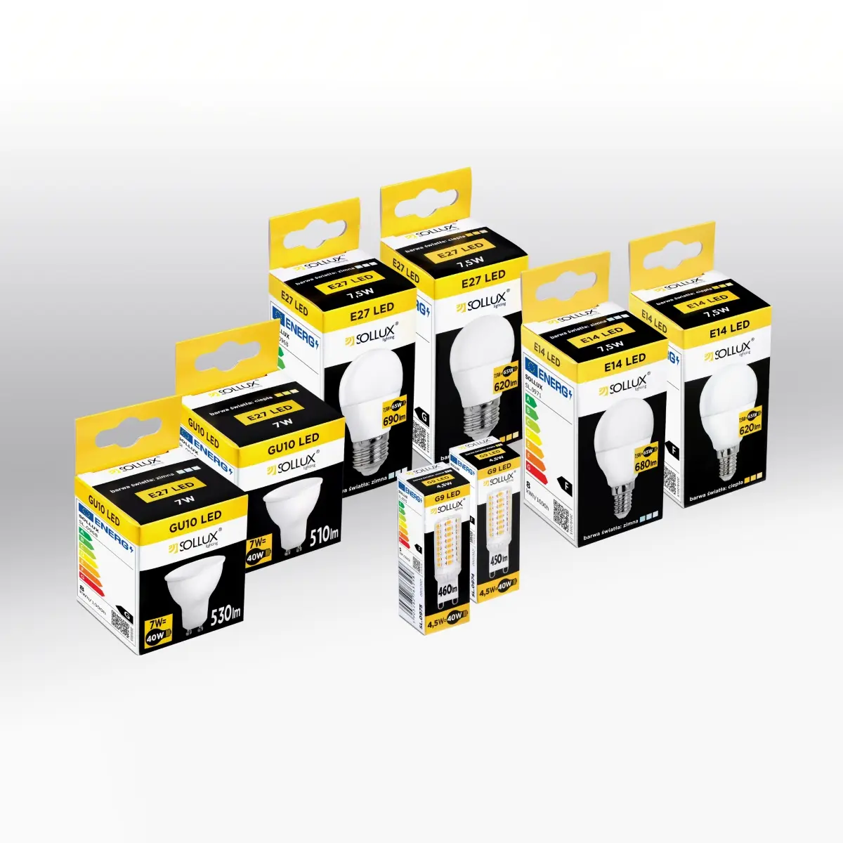 Żarówka LED E14 3000K 7,5W 620lm SL.0970 - Sollux - obrazek 7