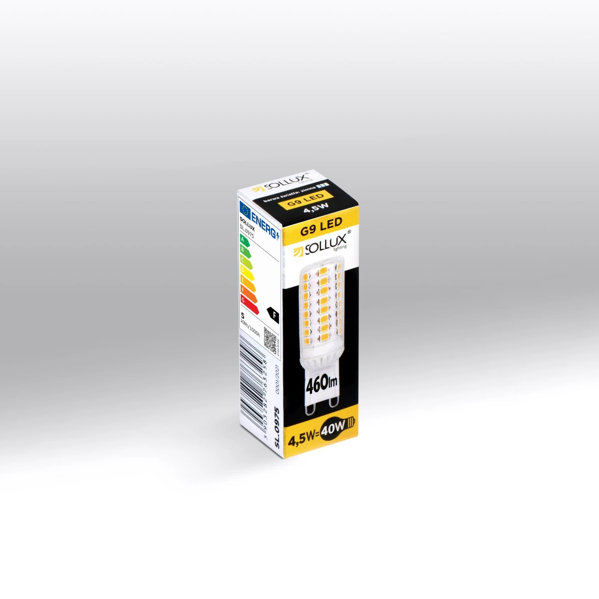 Żarówka LED G9 3000K 3W 316lm SL.1364 -Sollux - obrazek 4