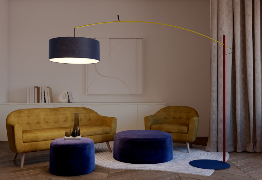 Lampa podłogowa POISE multicolour B 11430 - Nowodvorski Lighting - obrazek 8