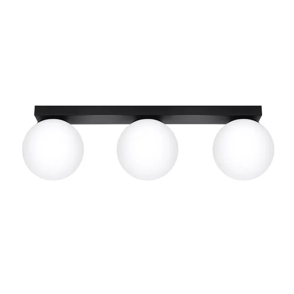 Plafon YOLI 3 czarny SL.1153 - Sollux