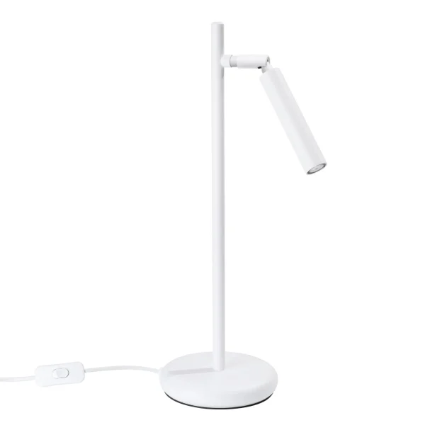 Lampa biurkowa PASTELO biała SL.1468 - Sollux