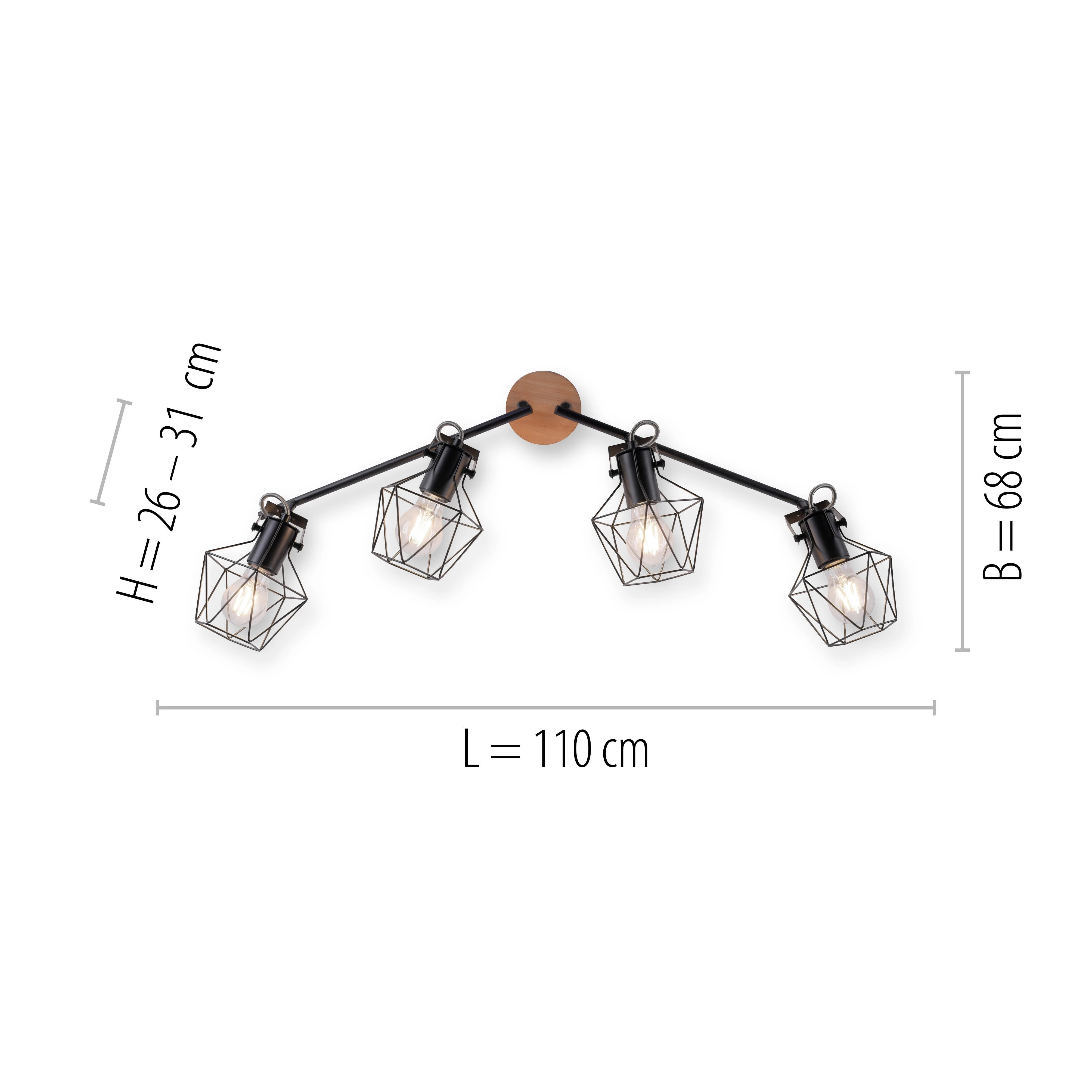 Lampa sufitowa JARO 15674-78 - Zuma Line - obrazek 8