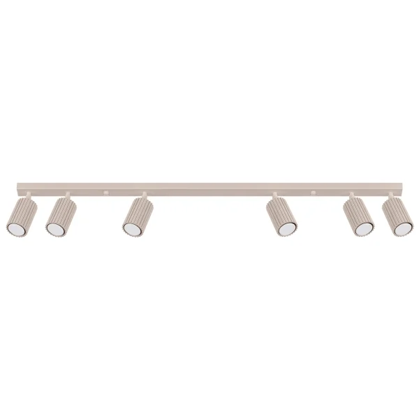 Plafon KARBON 6L taupe SL.1766 - Sollux