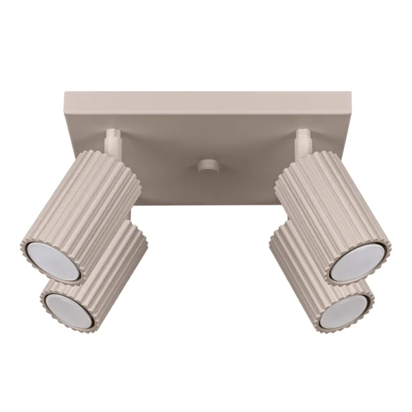 Plafon KARBON 4 taupe SL.1769 - Sollux