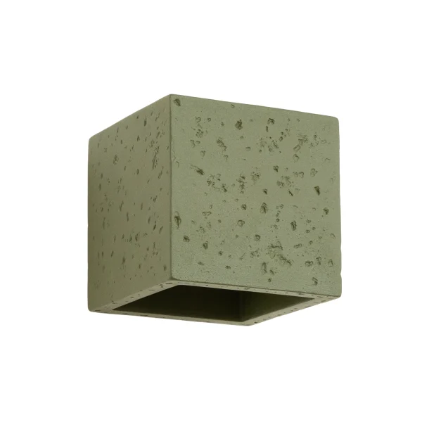 Kinkiet QUAD Beton zielona oliwka SL.1843 - Sollux