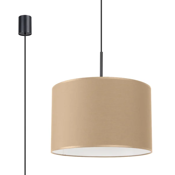 Lampa wisząca NEVIA taupe SL.1849 - Sollux