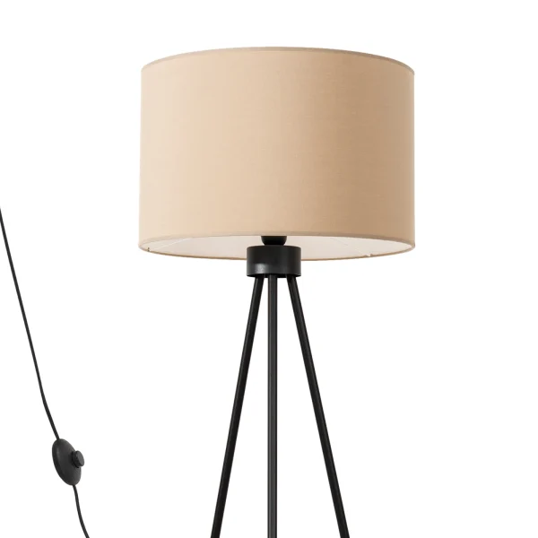 Lampa podłogowa NEVIA taupe SL.1853 - Sollux