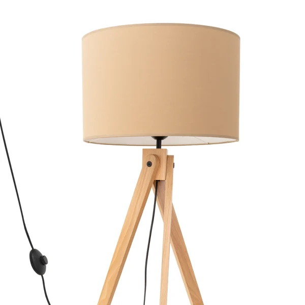 Lampa podłogowa NATT taupe SL.1905 - Sollux