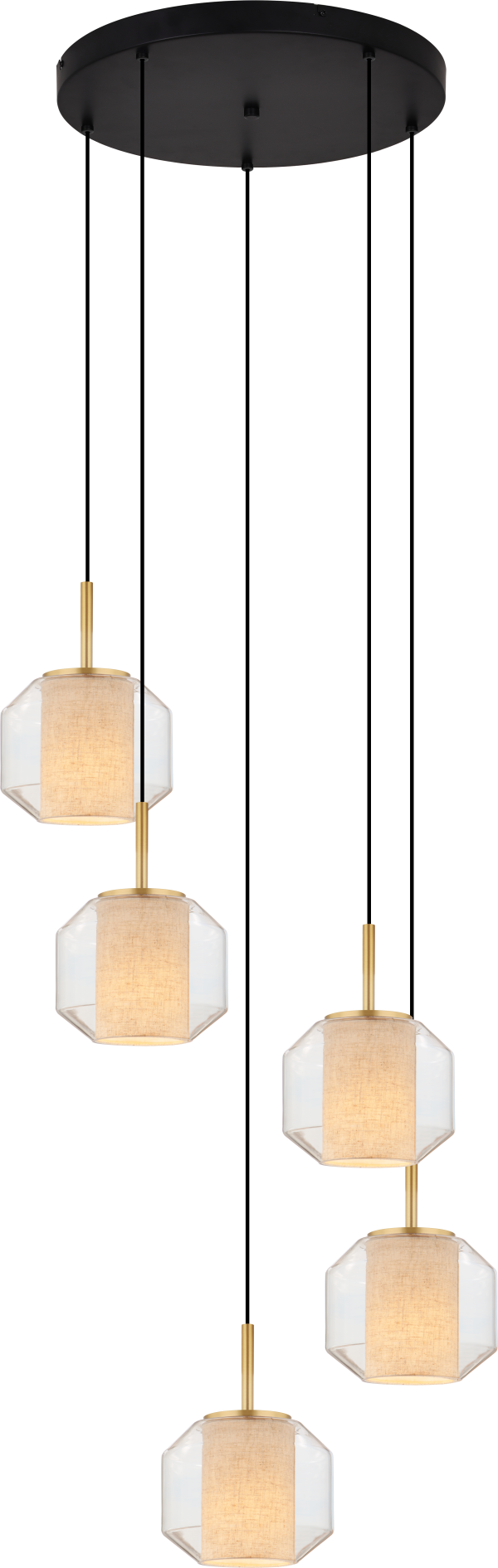 Lampa wisząca SOLIX DU32201A/5L - Zuma Line